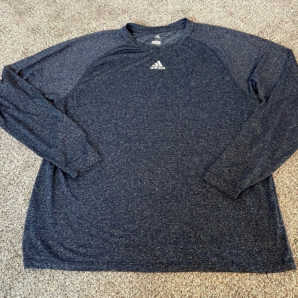 ⭐️ 3 for 20! Adidas long sleeve climate/dri fit shirt L